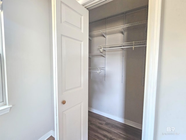 view of closet