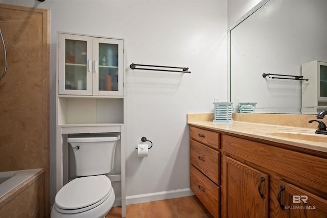 4 Yacht Club Dr Unit 174, Daphne, AL 36526 - bathroom featuring toilet, vanity, a bath, a shower, and baseboards