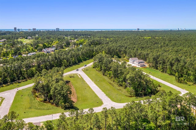 657 Island Way, Gulf Shores, AL 36542 - drone / aerial view of a heavily wooded area