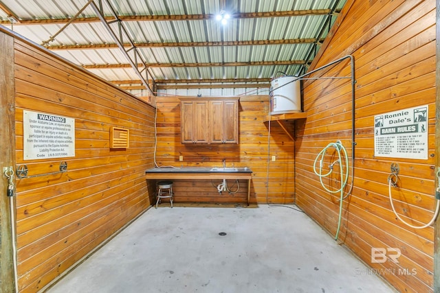 view of stable