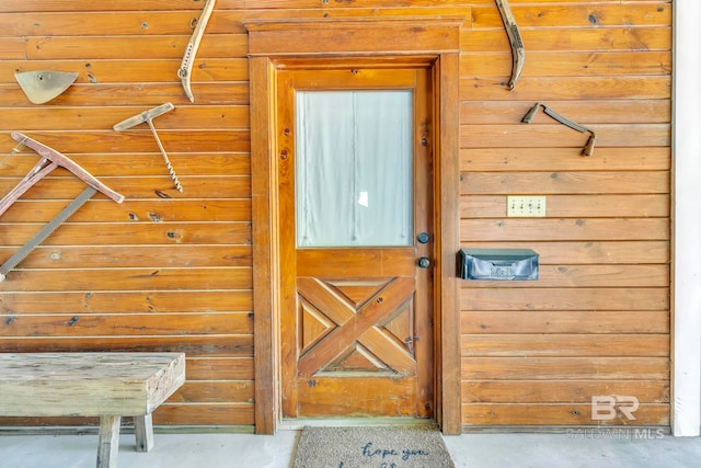 view of entrance to property