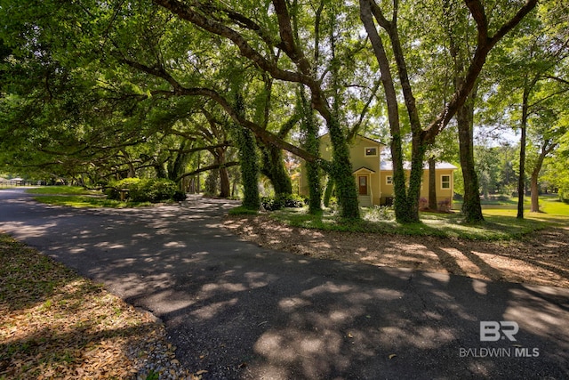 exterior space with driveway