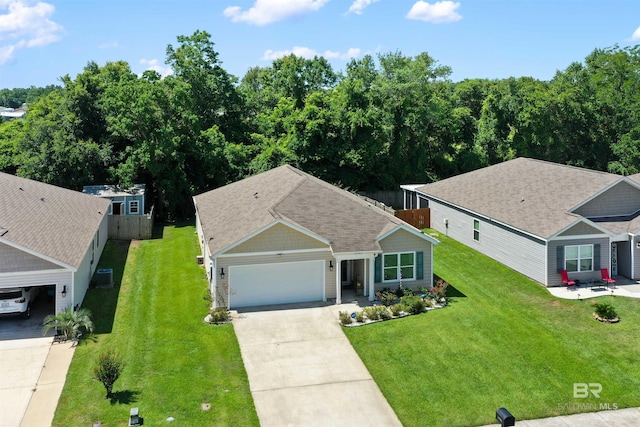 17741 Lewis Smith Dr, Foley, AL 36535 - aerial view of property and surrounding area