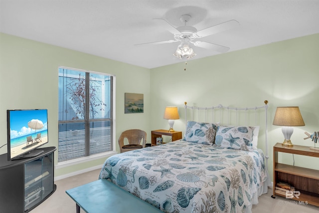 2277 Oyster Bay Ln Unit 502, Gulf Shores, AL 36542 - bedroom with ceiling fan and baseboards
