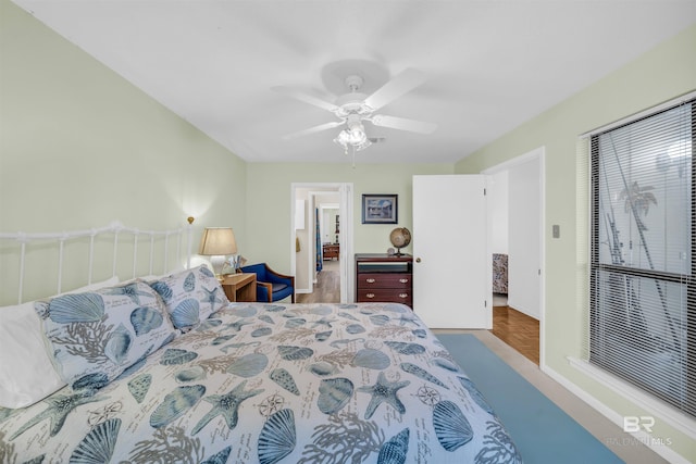 2277 Oyster Bay Ln Unit 502, Gulf Shores, AL 36542 - bedroom featuring ceiling fan