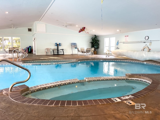2277 Oyster Bay Ln Unit 502, Gulf Shores, AL 36542 - view of pool featuring a pool with connected hot tub
