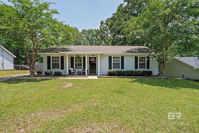 9340 Burnt Tree Dr, Mobile, AL 36695 - single story home featuring covered porch