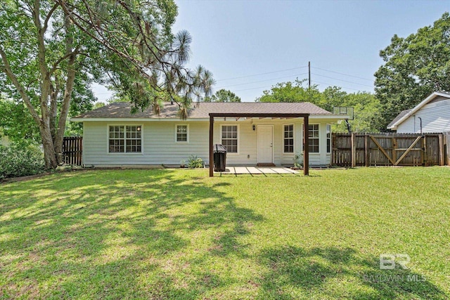 9340 Burnt Tree Dr, Mobile, AL 36695 - rear view of property featuring a patio area