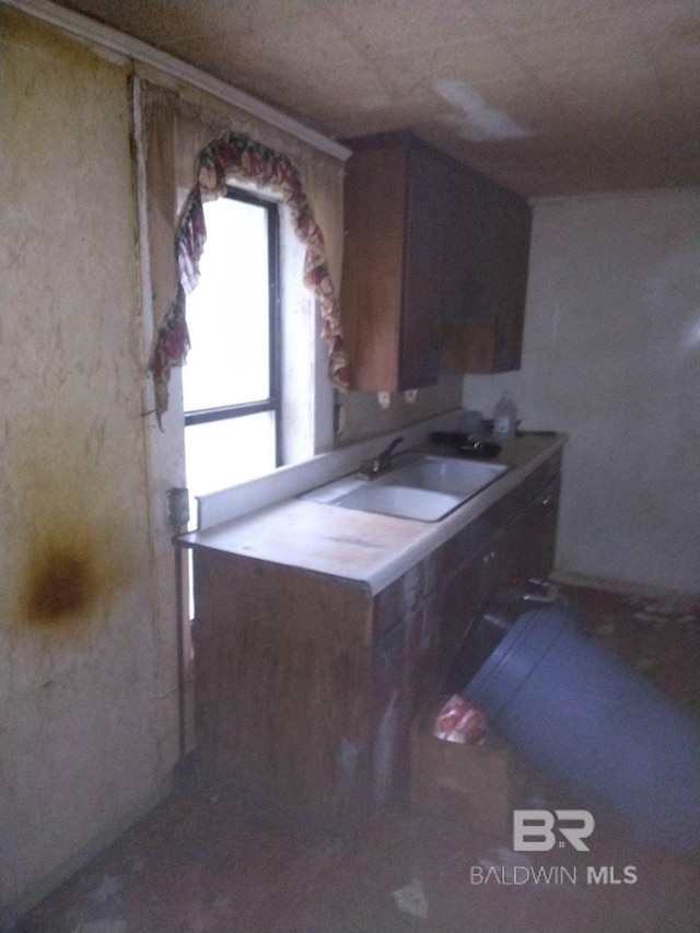 kitchen with a sink