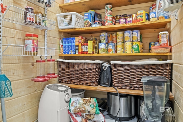 view of pantry