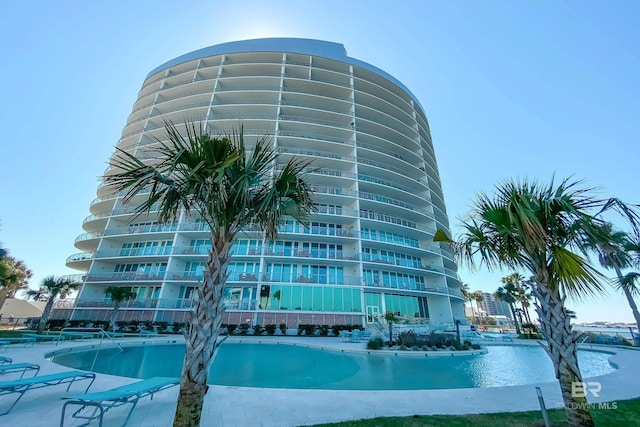 view of community pool