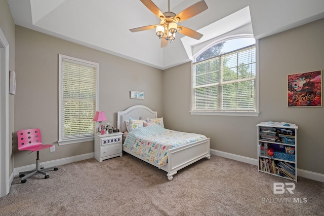 7371 Maureen Cir, Spanish Fort, AL 36527 - bedroom featuring carpet floors and ceiling fan