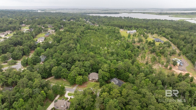 7371 Maureen Cir, Spanish Fort, AL 36527 - view of property location featuring a nearby body of water and a forest