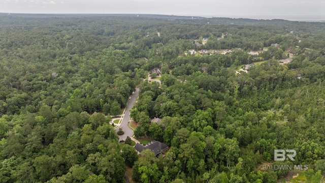 7371 Maureen Cir, Spanish Fort, AL 36527 - aerial view of property's location featuring a forest