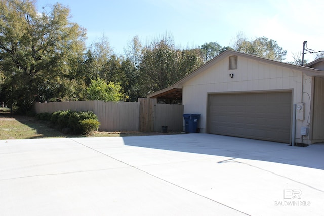 view of property exterior