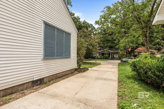 view of property exterior