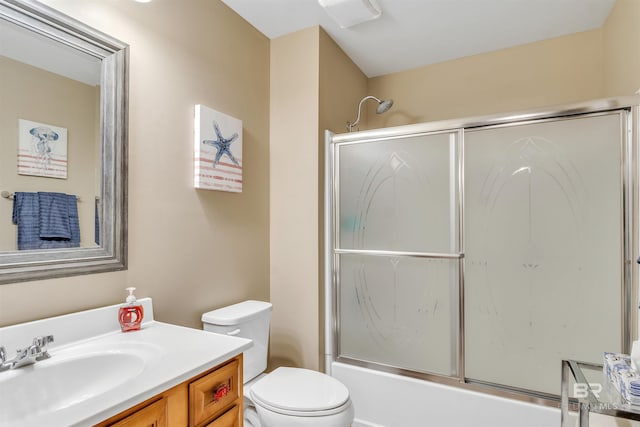1517 Regency Rd Unit 121, Gulf Shores, AL 36542 - full bath featuring vanity, toilet, and combined bath / shower with glass door