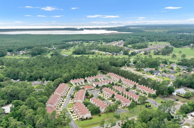 1517 Regency Rd Unit 121, Gulf Shores, AL 36542 - aerial view of a large body of water and a heavily wooded area