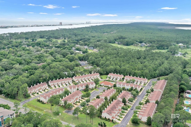 1517 Regency Rd Unit 121, Gulf Shores, AL 36542 - bird's eye view of a large body of water and a forest