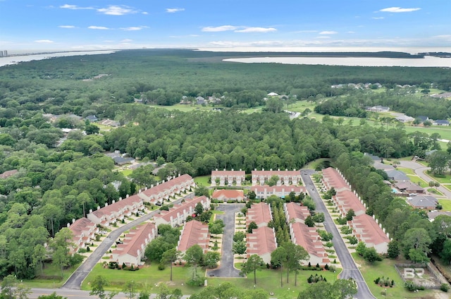 1517 Regency Rd Unit 121, Gulf Shores, AL 36542 - aerial view of a large body of water and a forest