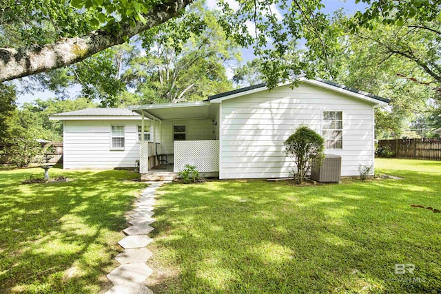 524 Linda Ln, Saraland, AL 36571 - view of front of home with central AC