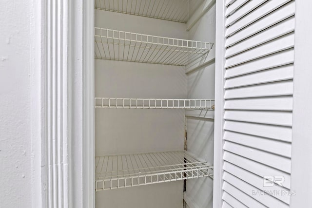 view of closet