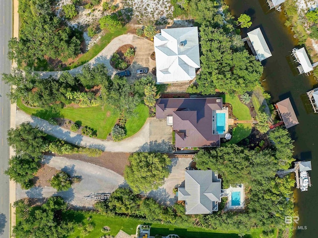 aerial view