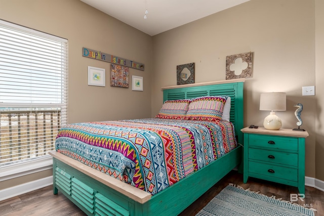 105 Strand Ct, Dauphin Island, AL 36528 - bedroom featuring wood finished floors and baseboards