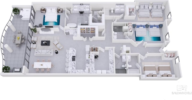 view of layout