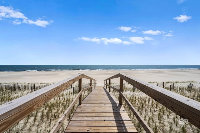 307 Audubon Pl, Dauphin Island, AL 36528 - view of property's community featuring a water view and a view of the beach