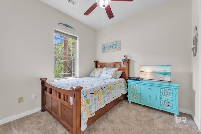 1430 Regency Rd Unit G101, Gulf Shores, AL 36542 - bedroom featuring carpet floors and a ceiling fan