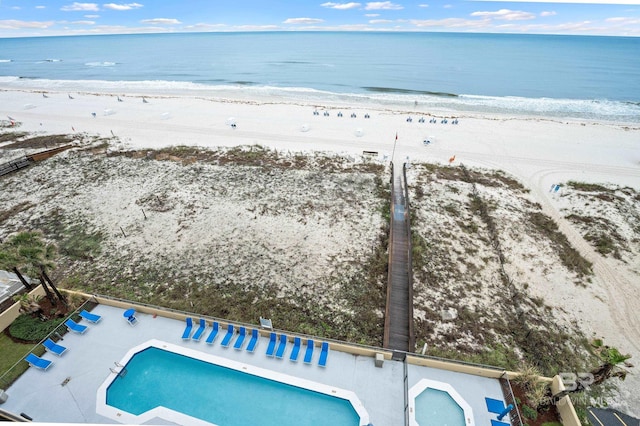 533 W Beach Blvd Unit 602, Gulf Shores, AL 36542 - aerial view featuring a view of the beach and a water view