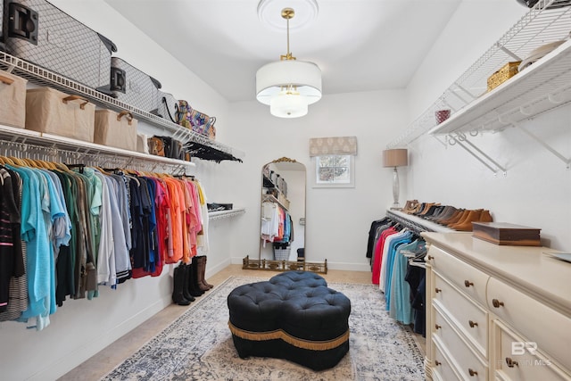 view of spacious closet