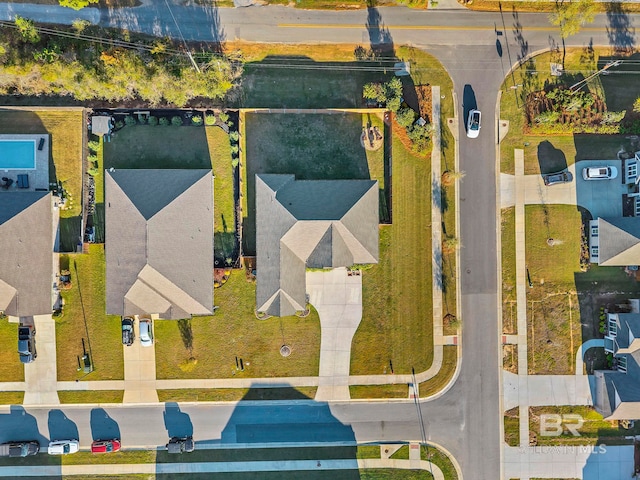 drone / aerial view