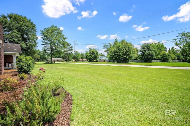 56 Old Bratt Rd, Atmore, AL 36502 - view of green lawn
