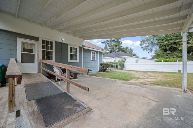 view of patio / terrace