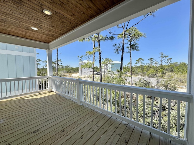 2831 Salt Dr, Orange Beach, AL 36561 - view of wooden deck