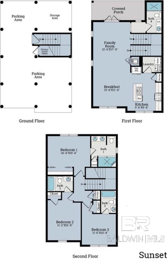 2831 Salt Dr, Orange Beach, AL 36561 - home floor plan