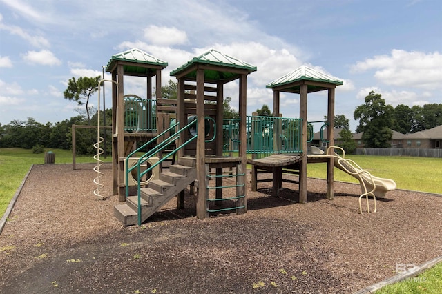 2345 Laurel St, Semmes, AL 36575 - community play area with a yard
