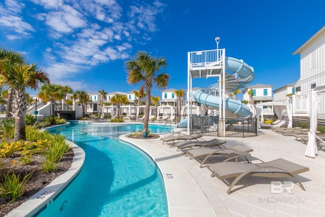 2471 Saltgrass Way, Orange Beach, AL 36561 - view of pool with a water slide