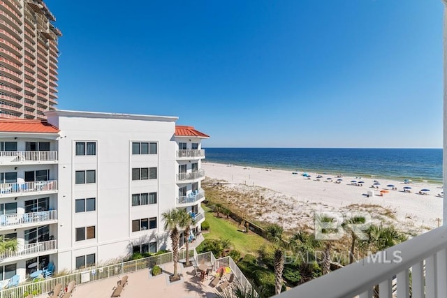 22984 Perdido Beach Blvd Unit 52D, Orange Beach, AL 36561 - view of water feature with a beach view