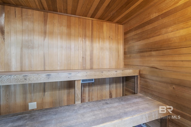 view of sauna / steam room