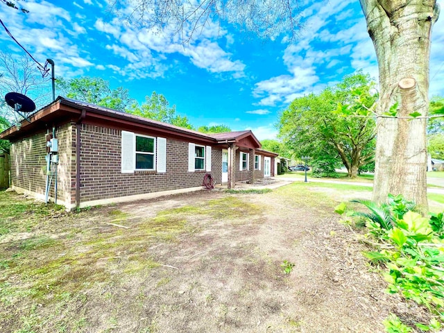 view of ranch-style home