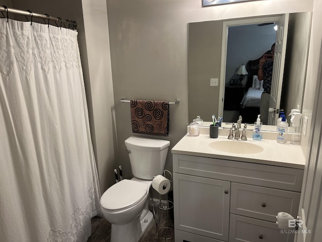 1517 Regency Rd Unit 161, Gulf Shores, AL 36542 - full bathroom featuring toilet, vanity, and ensuite bathroom