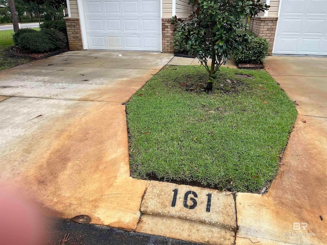 exterior space with concrete floors