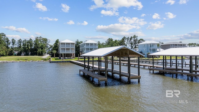 25995 W Perdido Ave, Orange Beach, AL 36561 - dock area with a water view and boat lift