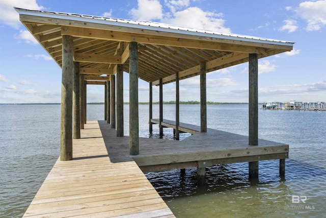 25995 W Perdido Ave, Orange Beach, AL 36561 - dock with a water view and boat lift