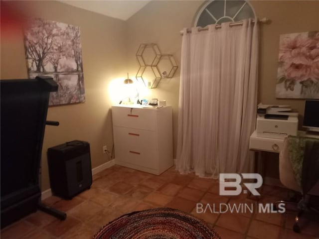 interior space featuring tile patterned floors