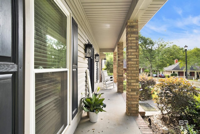 7431 Summer Ct, Mobile, AL 36695 - view of patio with covered porch