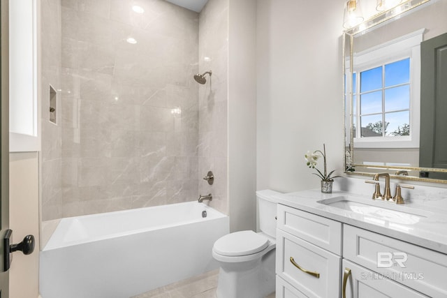 845 Inlet Cir, Gulf Shores, AL 36542 - bathroom with vanity and bathing tub / shower combination